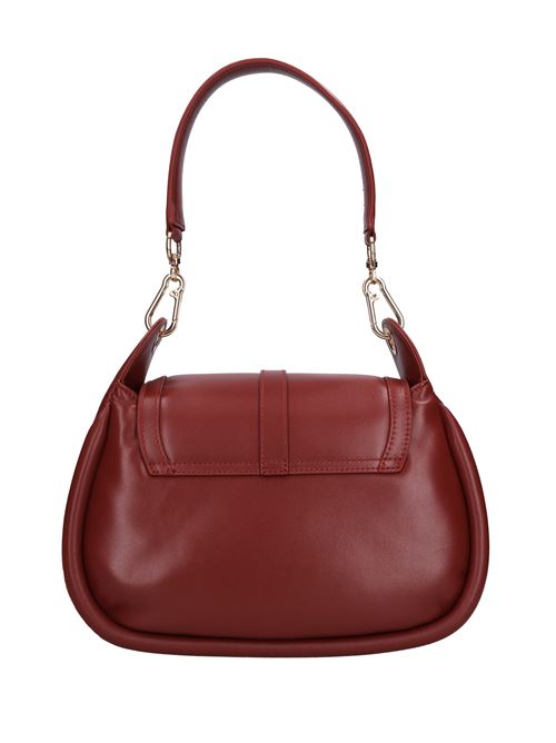 Borsa in pelle LA CARRIE | REALITY SHOULDER BAGBORDEAUX